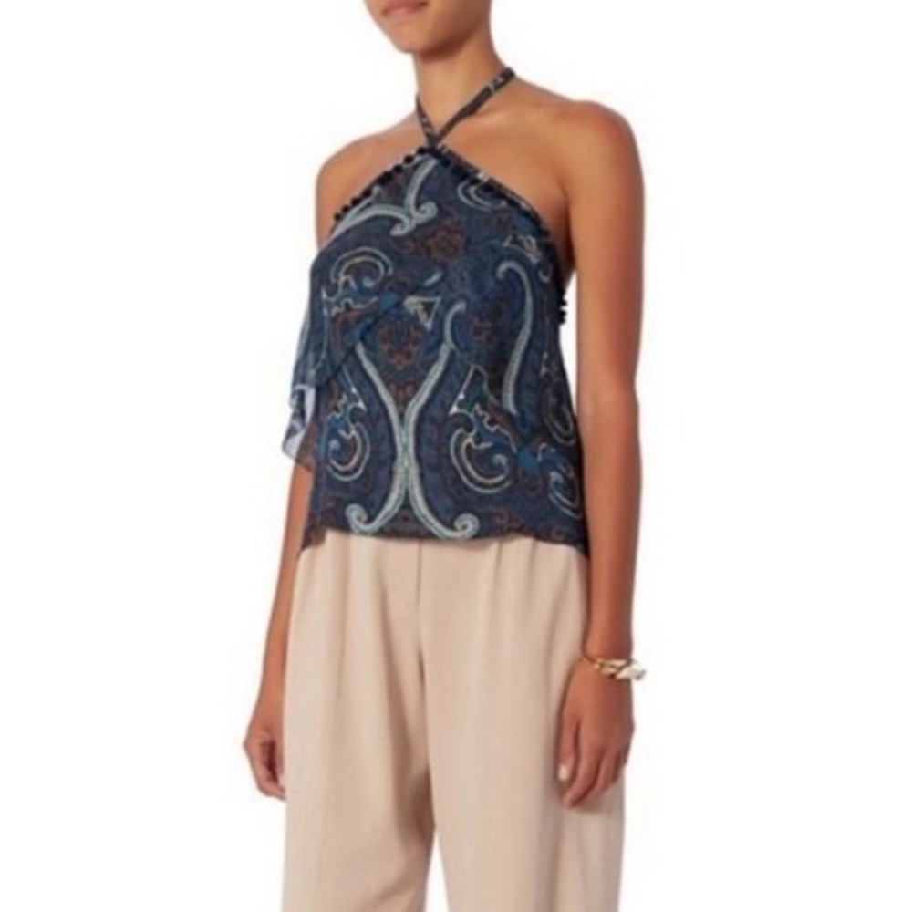 Intermix halter top